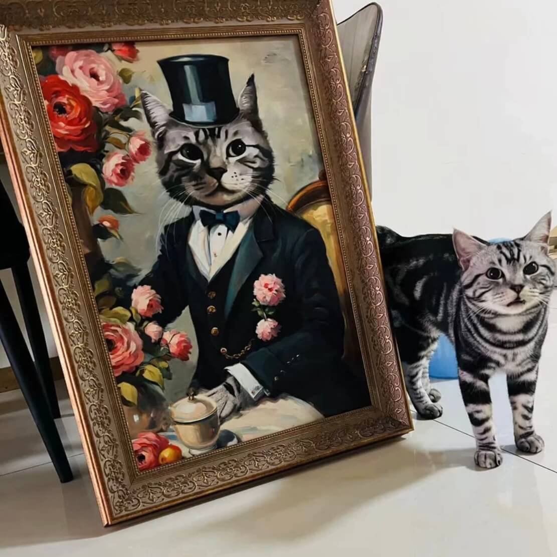 Royal Pet Portrait - The Gentleman