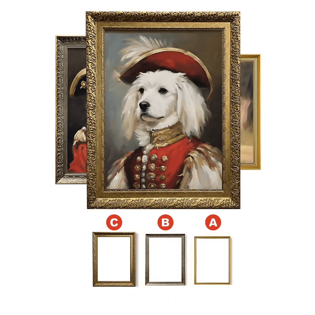 Royal Pet Portrait - The Sapphire Queen