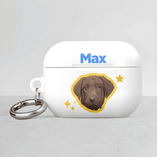 Custom Pet Airpods Case - Stars