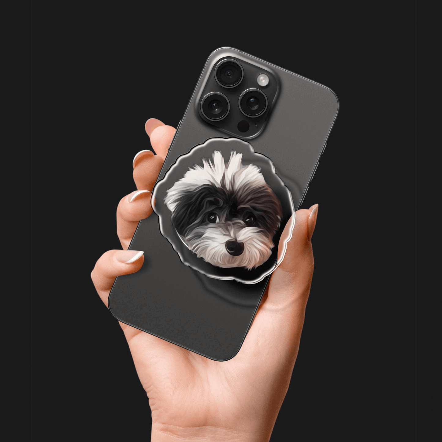 Custom Pet Phone Grip