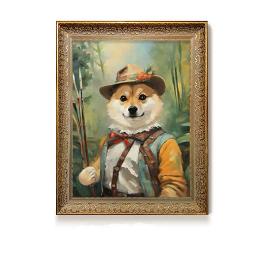 Occupation Pet Portrait - The Adventurer