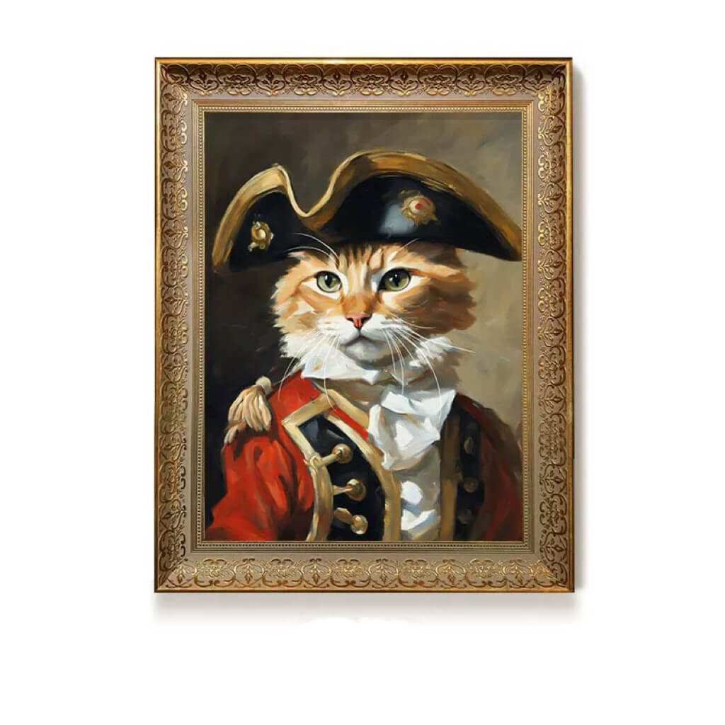 Royal Pet Portrait - The Captain