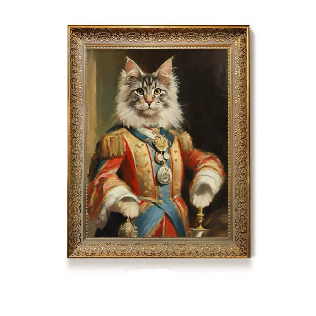 Royal Pet Portrait - The Major