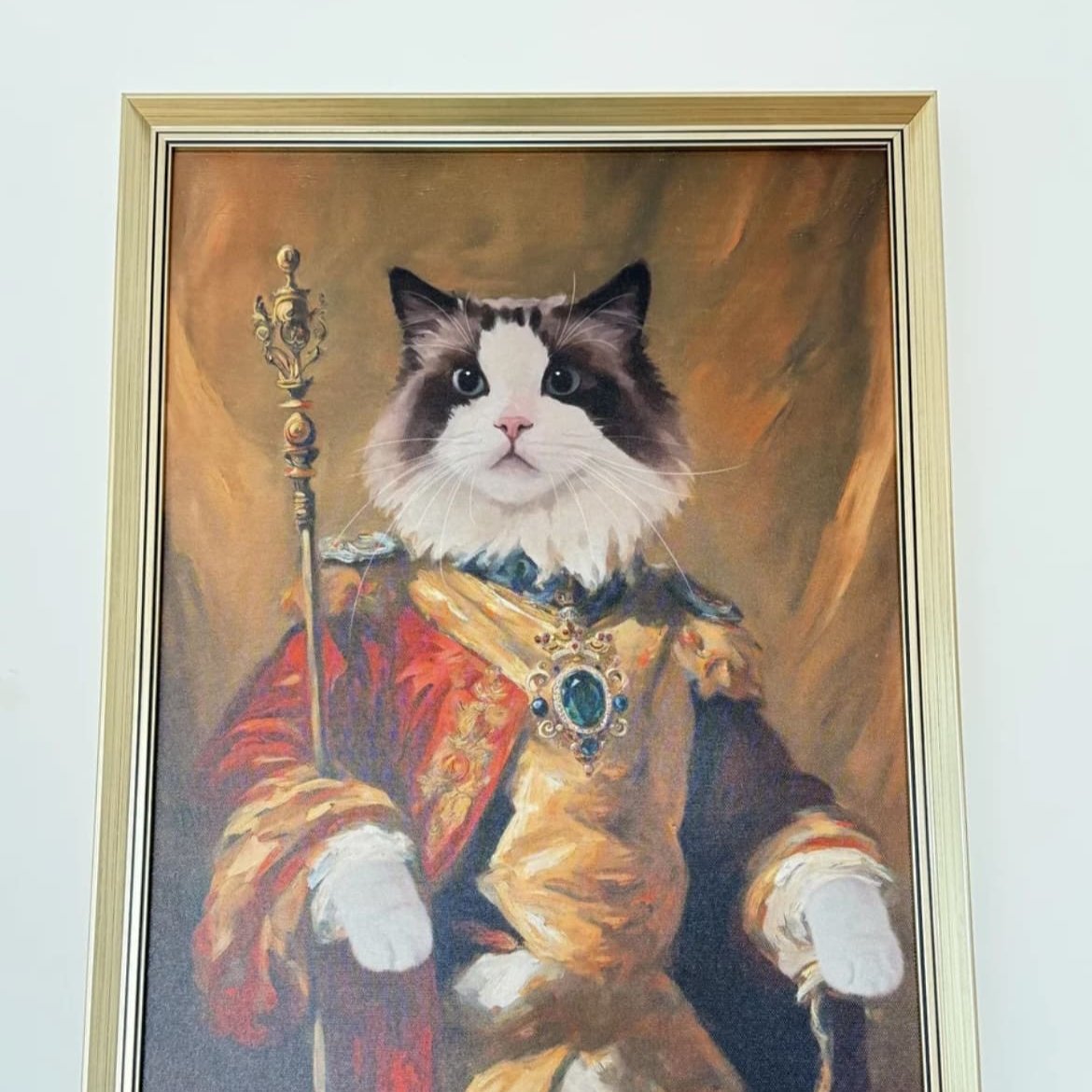 Royal Pet Portrait - The King