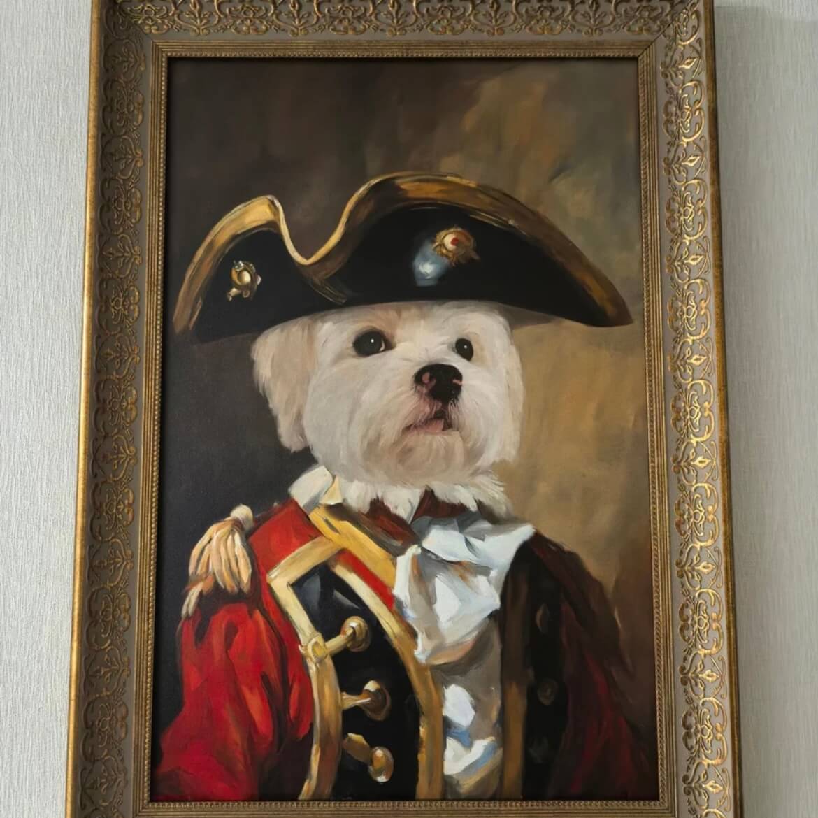 Royal Pet Portrait - The Captain