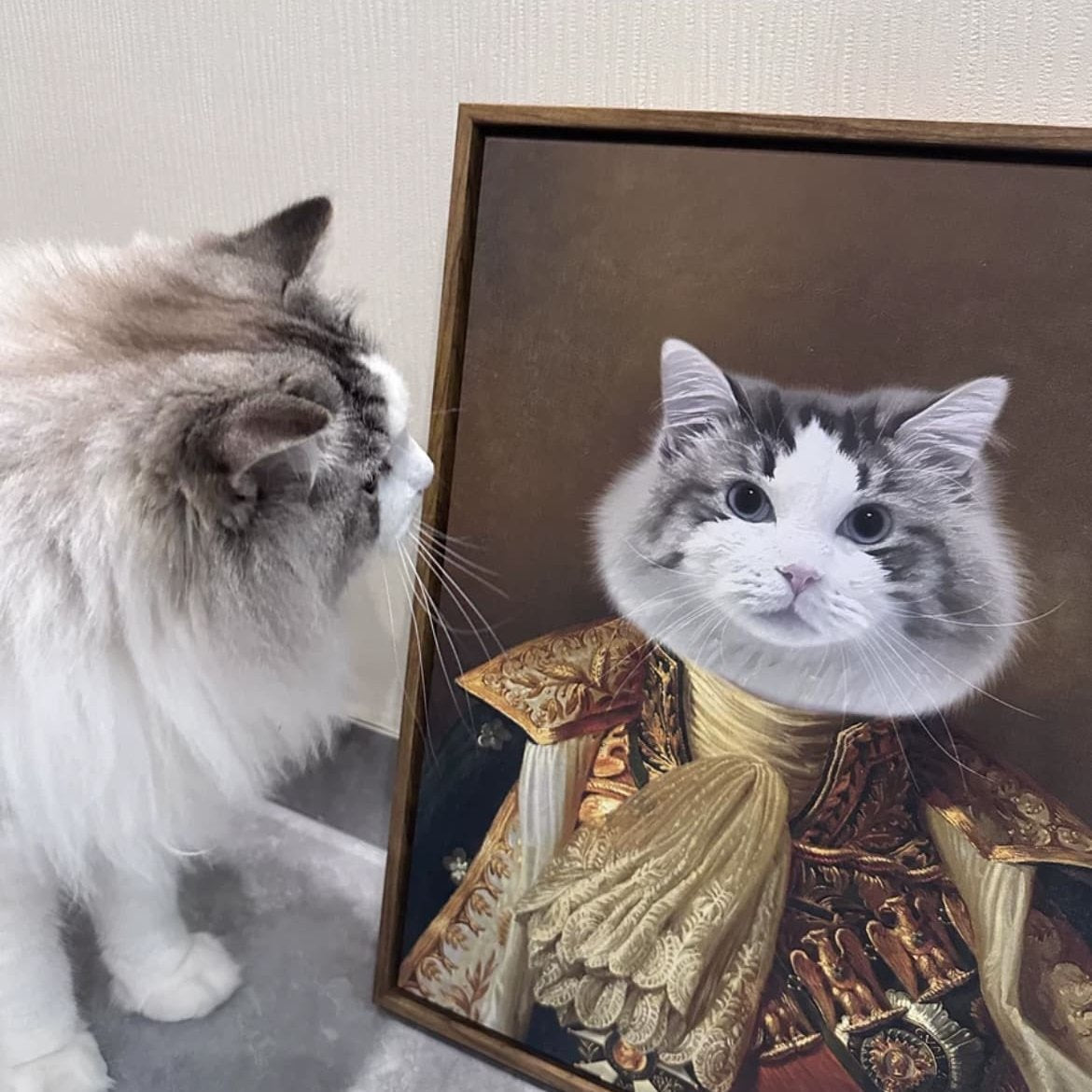 Royal Pet Portrait - The Emperor