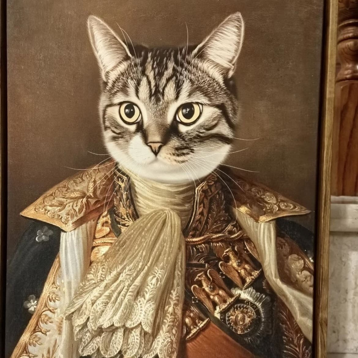 Royal Pet Portrait - The Emperor