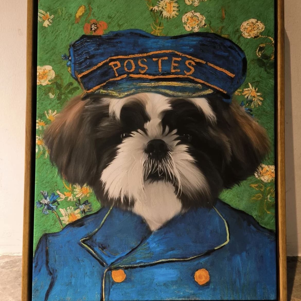 Occupation Pet Portrait - The Postman