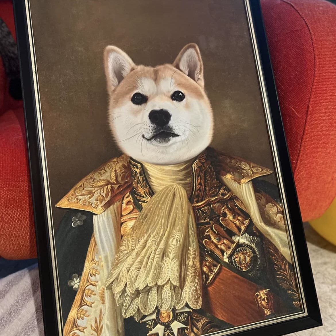 Royal Pet Portrait - The Emperor