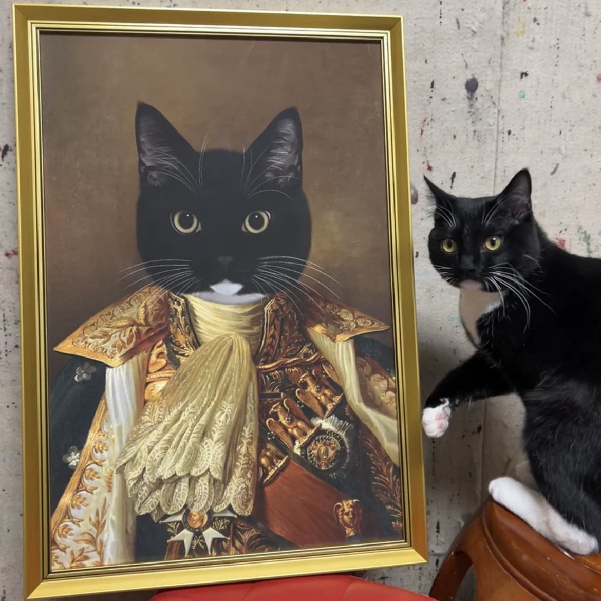 Royal Pet Portrait - The Emperor