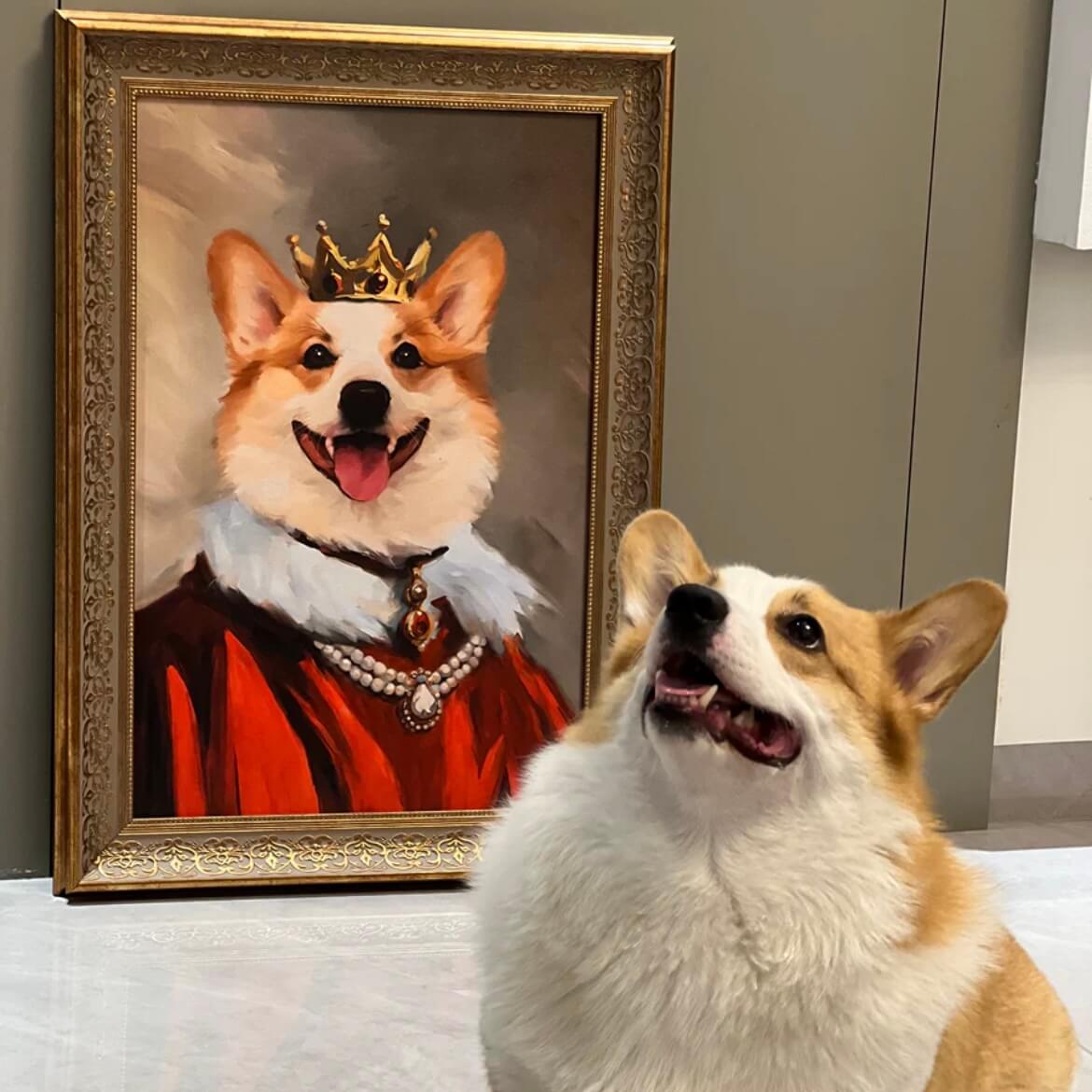 Royal Pet Portrait - The Crown