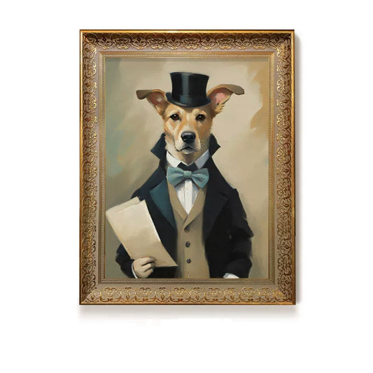 Occupation Pet Portrait - Detective