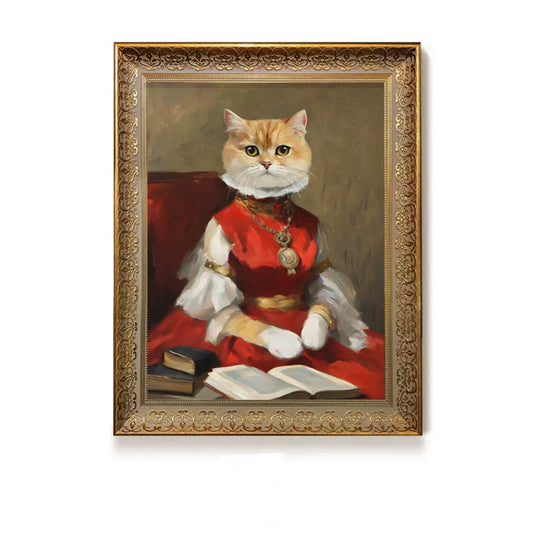 Royal Pet Portrait - The Queen of Roses