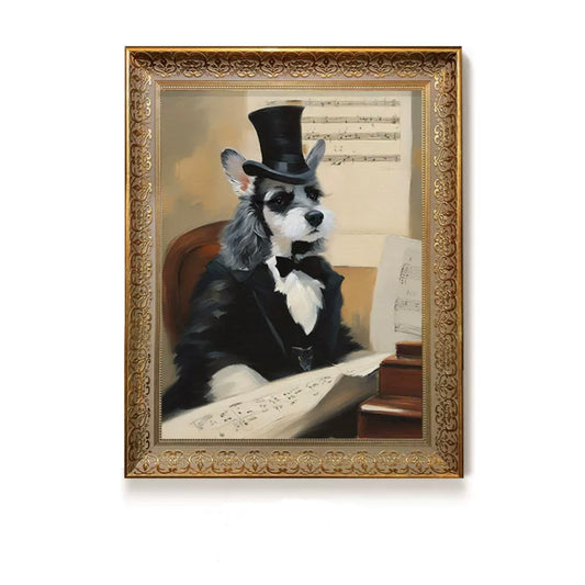 Occupation Pet Portrait - The Musician