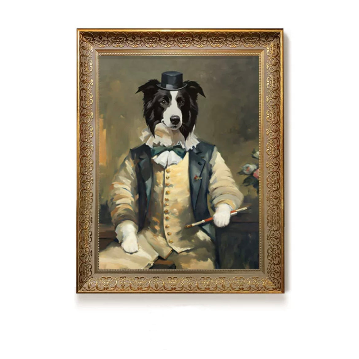 Occupation Pet Portrait - The Painter