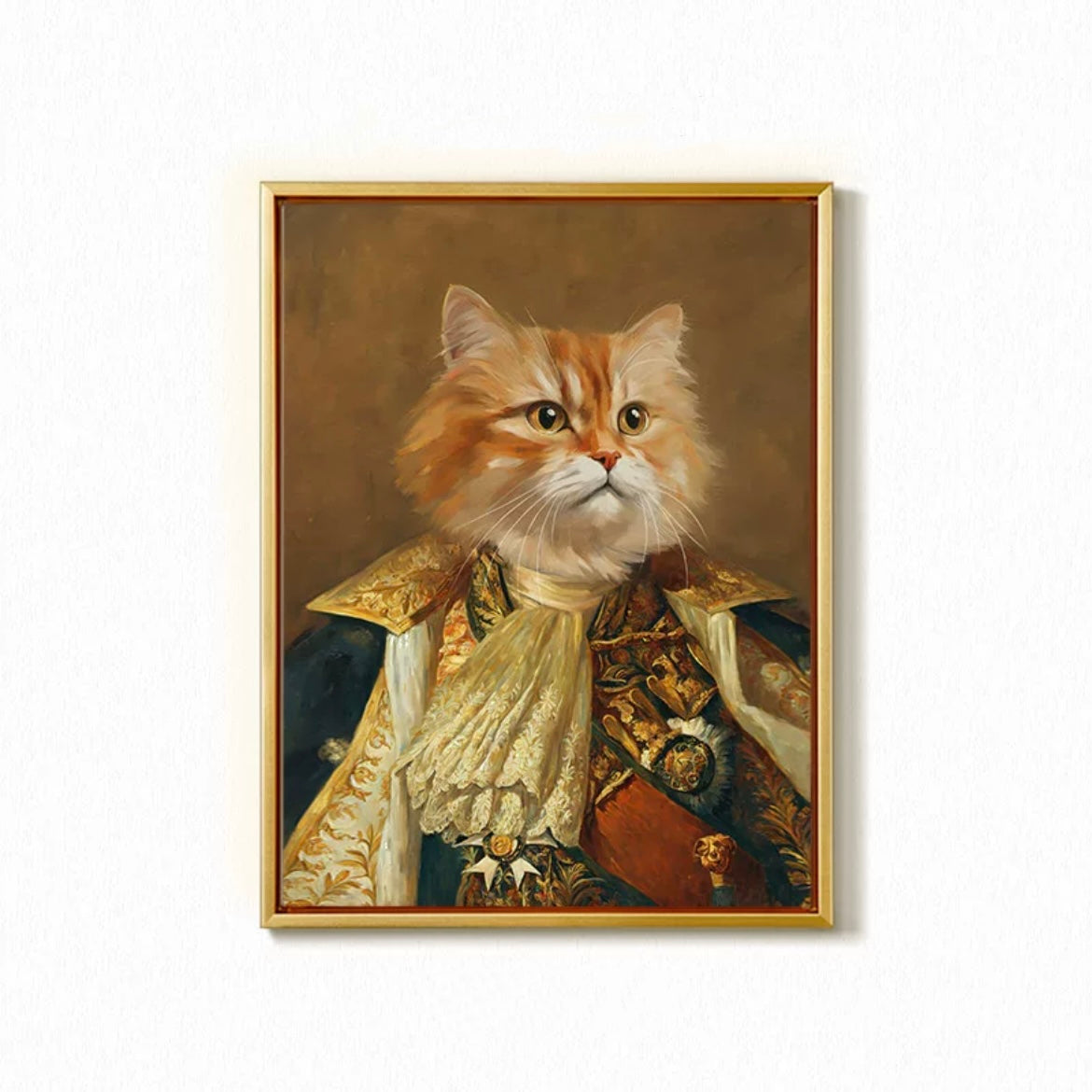 Royal Pet Portrait - The Emperor