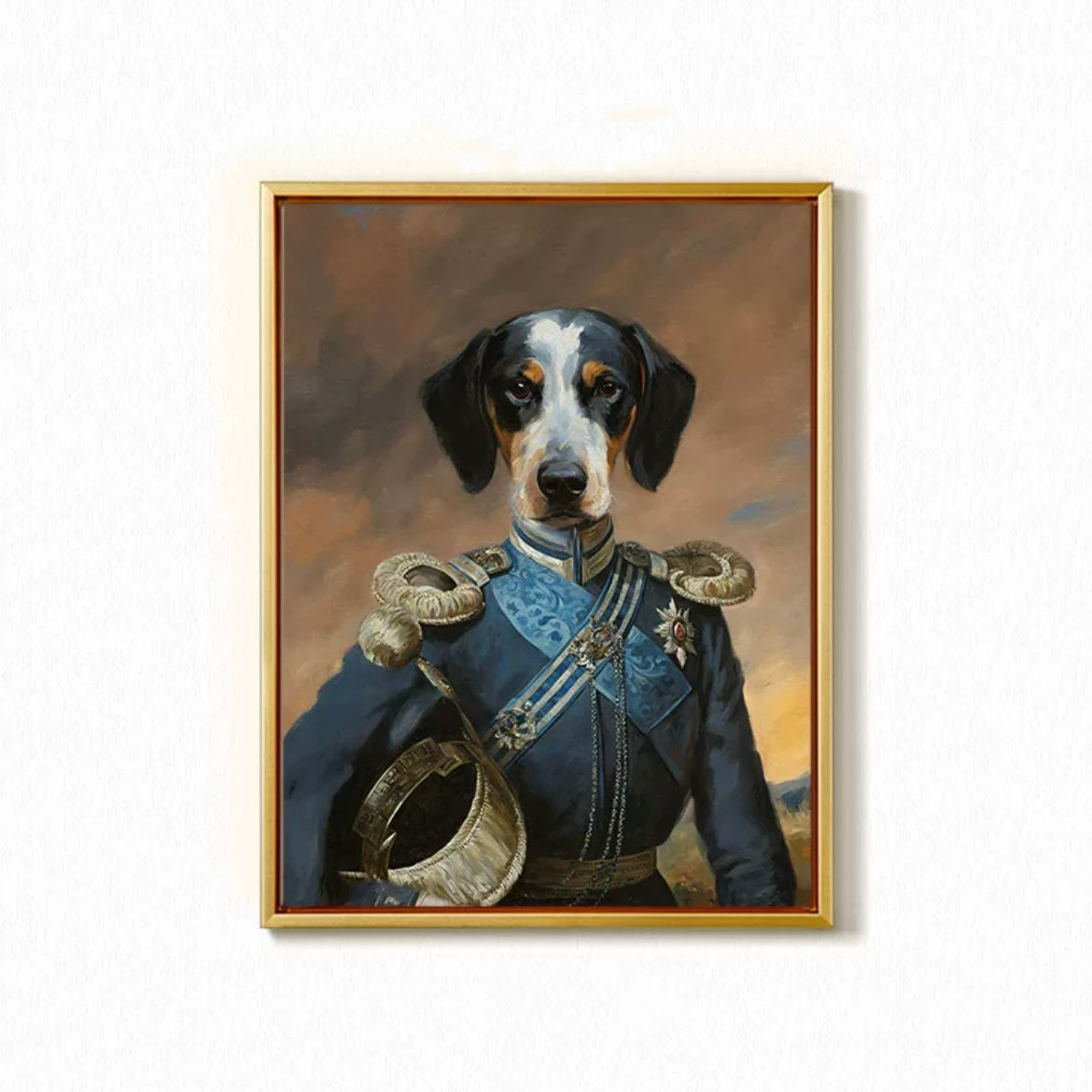 Royal Pet Portrait - The General