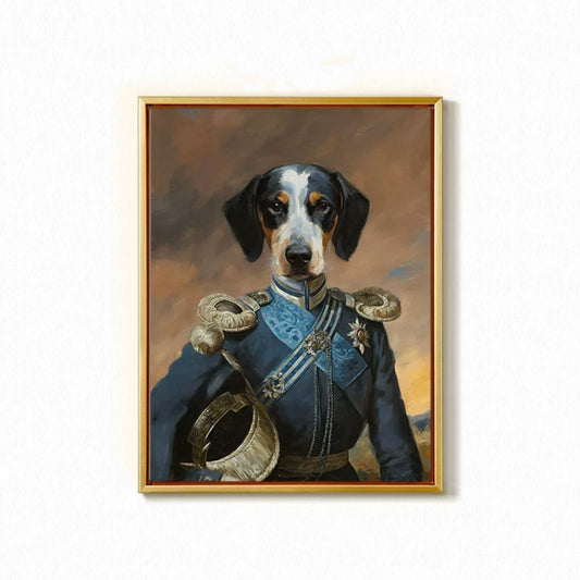 Royal Pet Portrait - The General