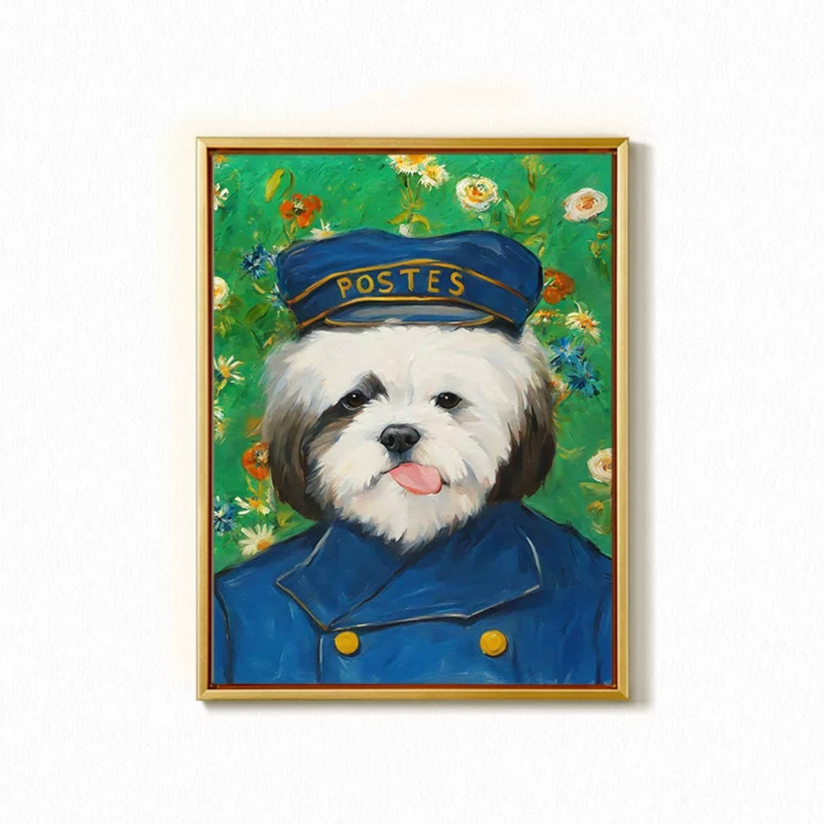 Occupation Pet Portrait - The Postman