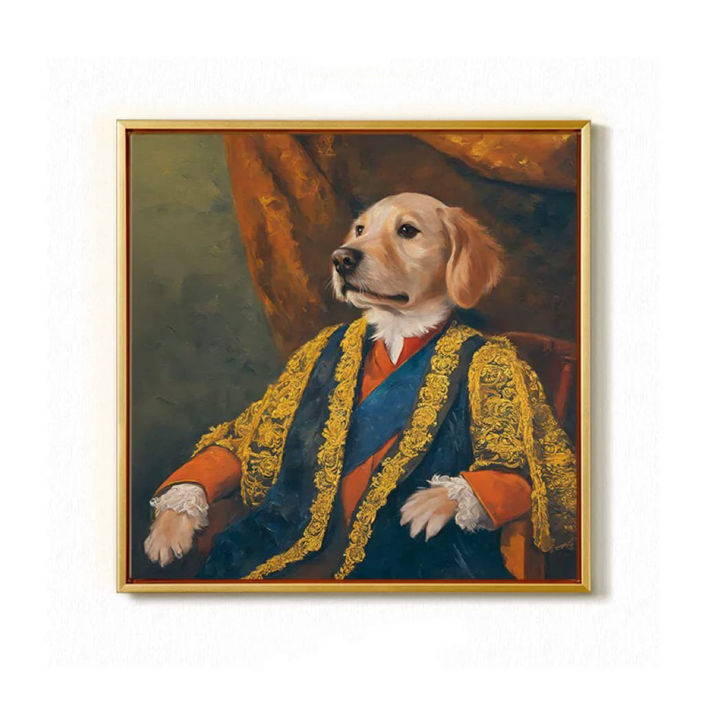 Royal Pet Portrait - The French King