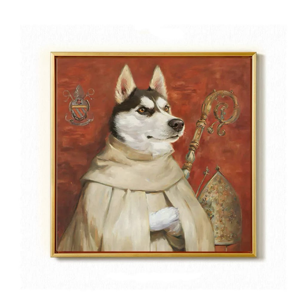 Royal Pet Portrait - The Ruler