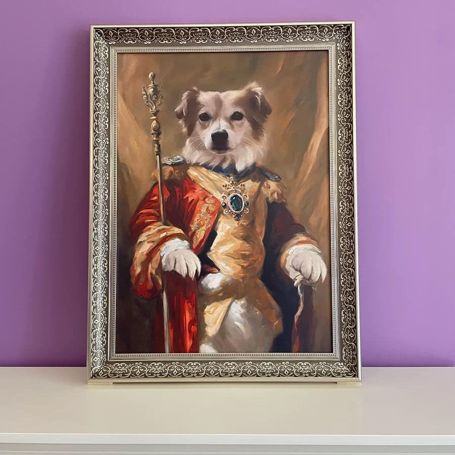 Royal Pet Portrait - The King