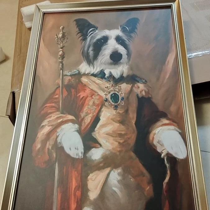 Royal Pet Portrait - The King