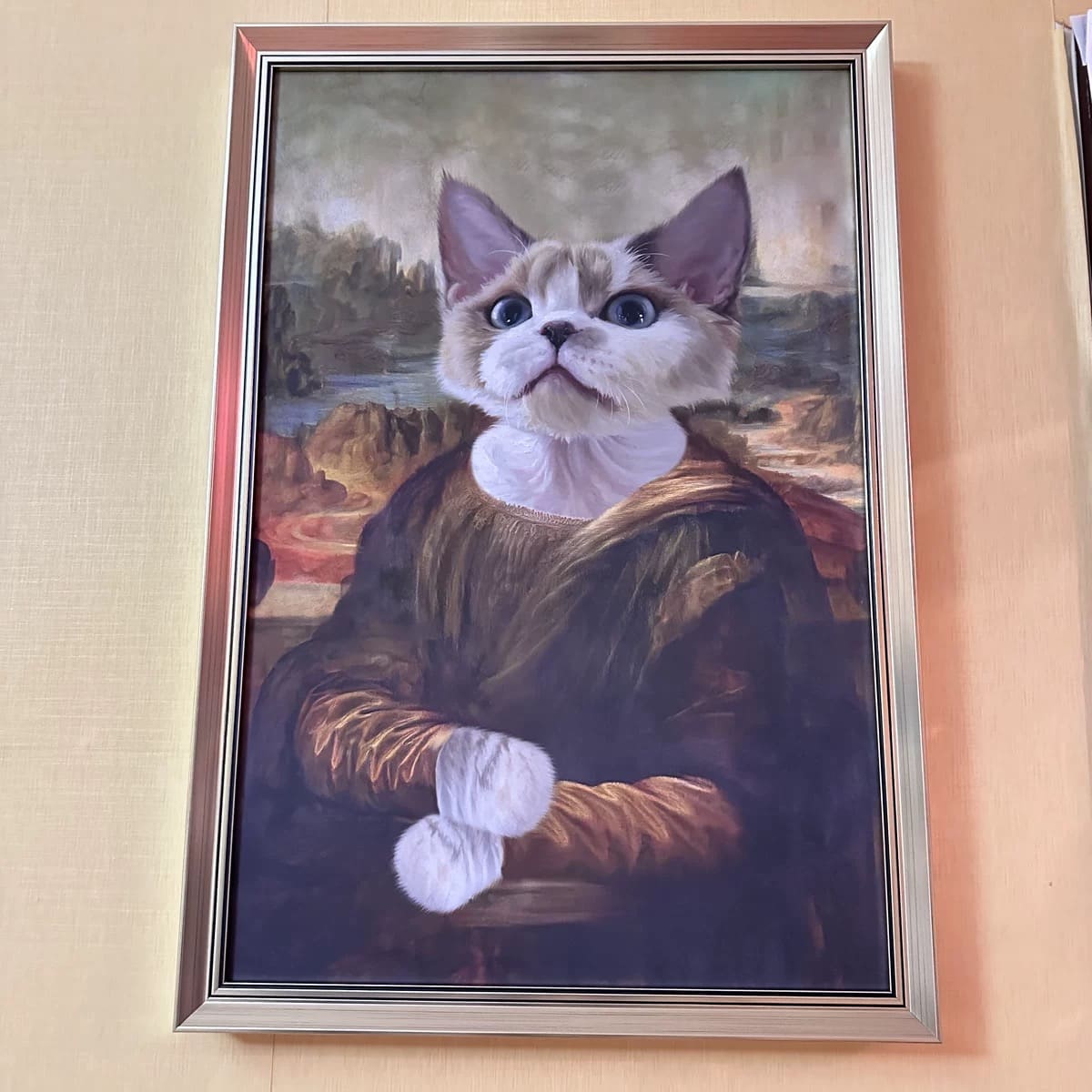 Royal Pet Portrait - The Mona Lisa