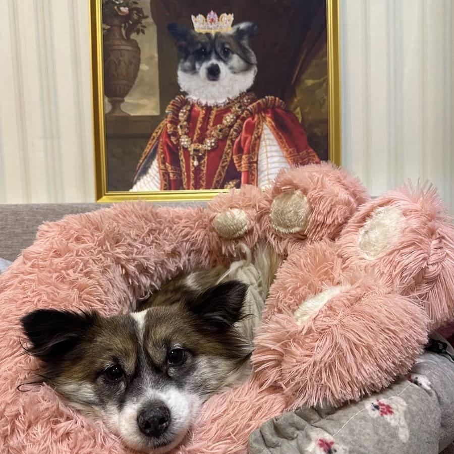 Royal Pet Portrait - The Queen