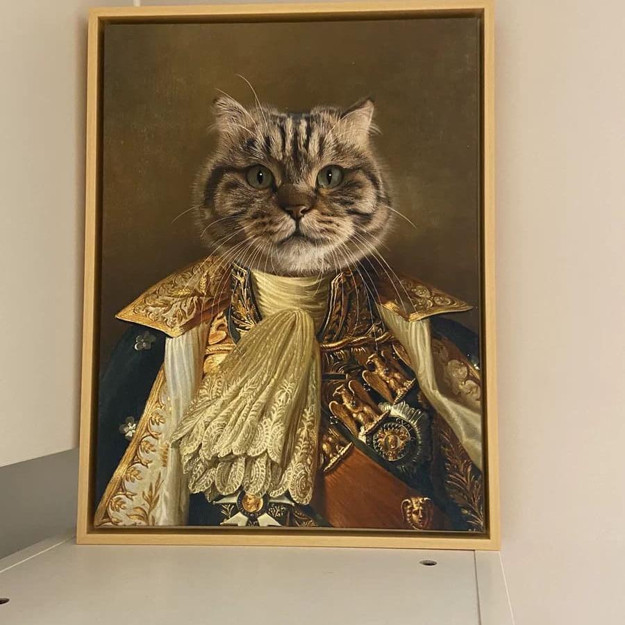 Royal Pet Portrait - The Emperor