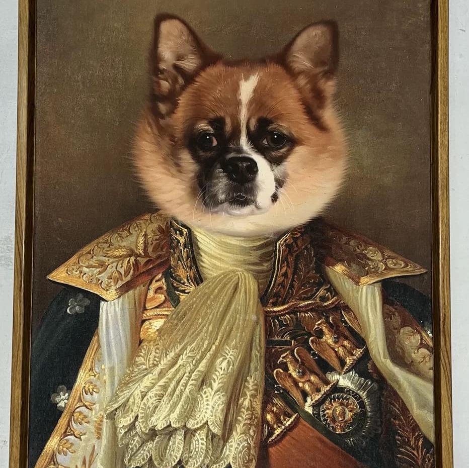 Royal Pet Portrait - The Emperor