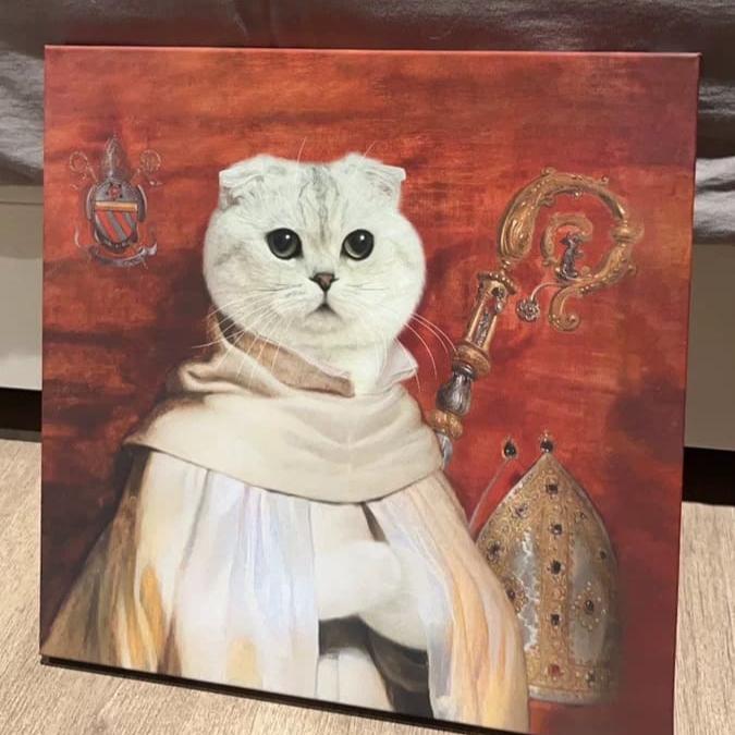 Royal Pet Portrait - The Ruler