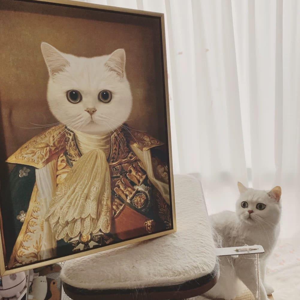 Royal Pet Portrait - The Emperor