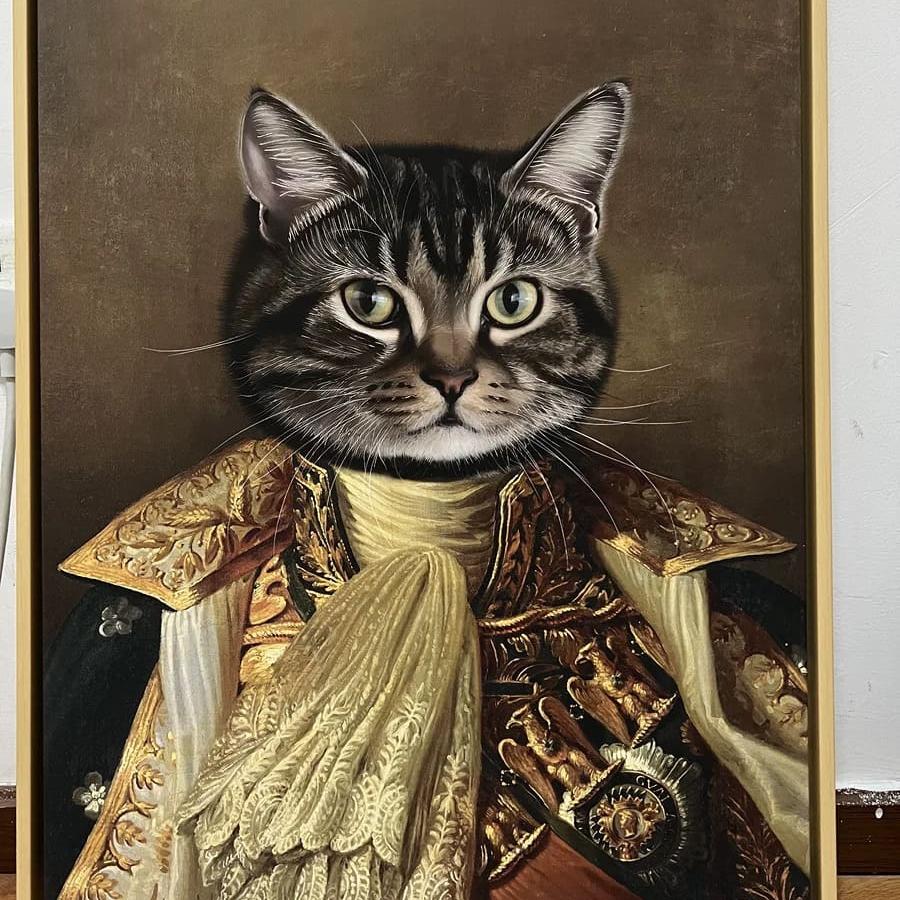 Royal Pet Portrait - The Emperor