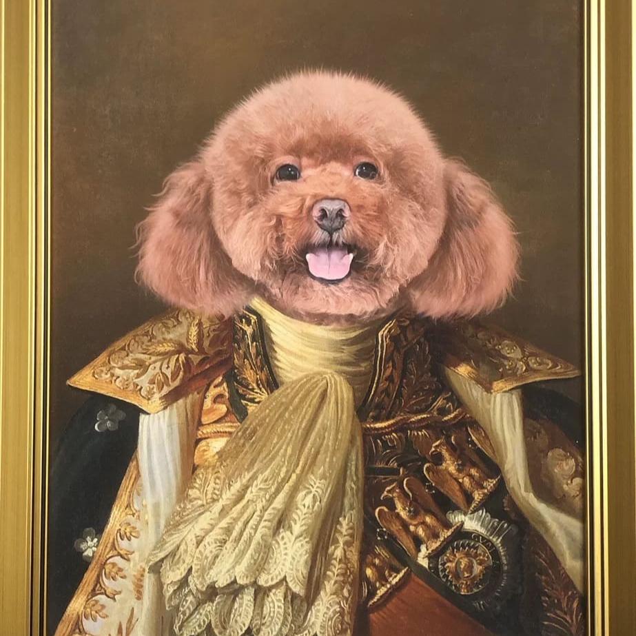 Royal Pet Portrait - The Emperor