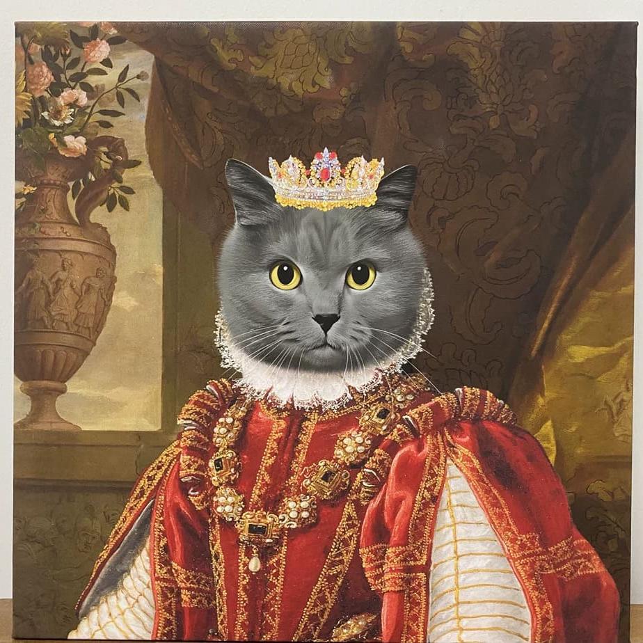 Royal Pet Portrait - The Queen