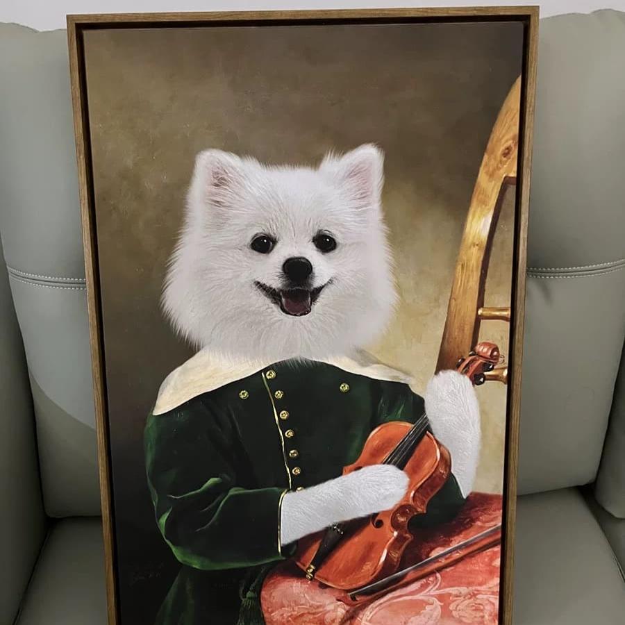 Occupation Pet Portrait - The Violinist