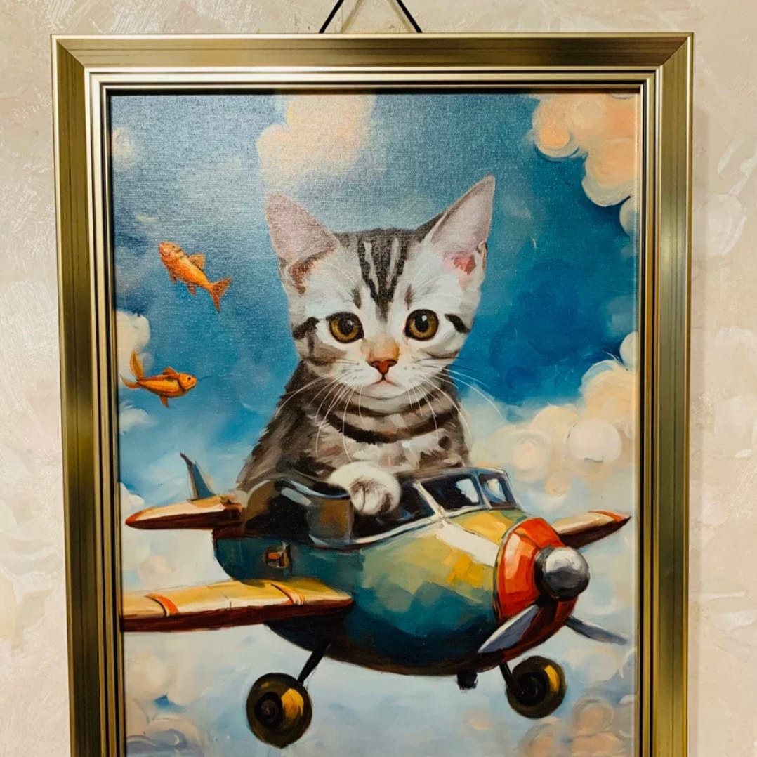 Occupation Pet Portrait - The Pilot