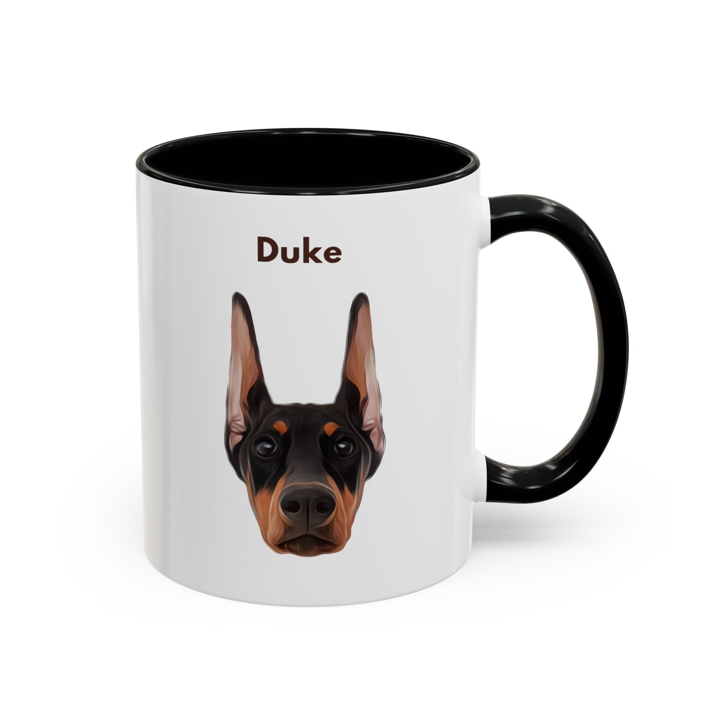 Custom Pet Mug - Black Interior