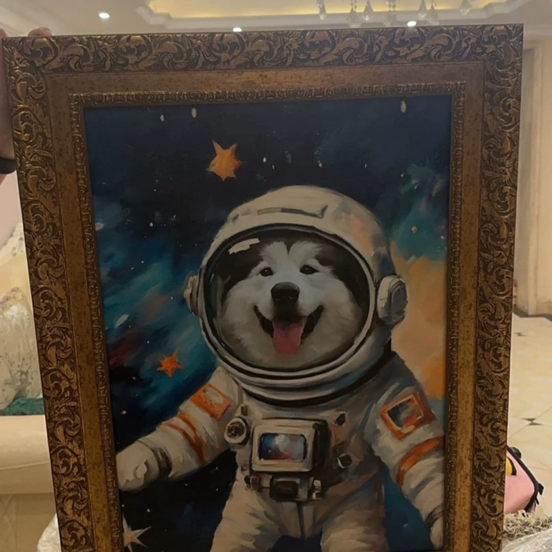 Occupation Pet Portrait - The Astronaut